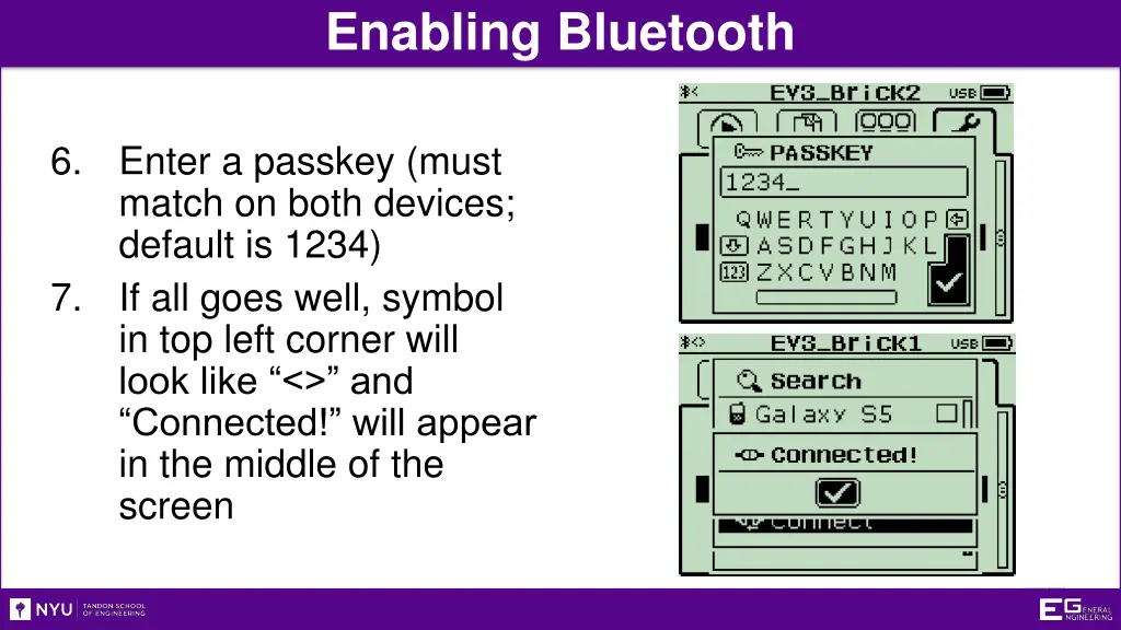 enabling bluetooth 3