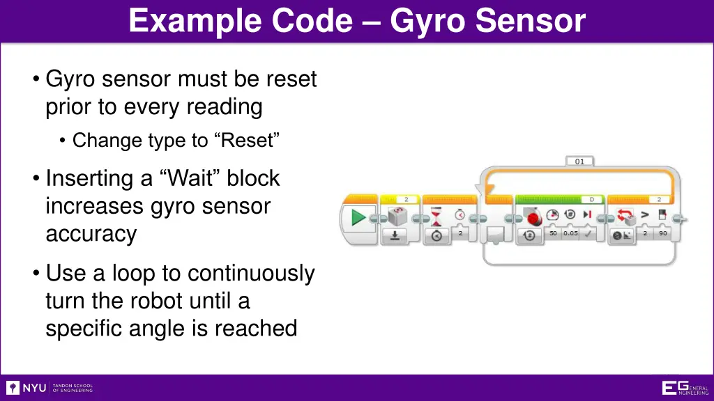 example code gyro sensor