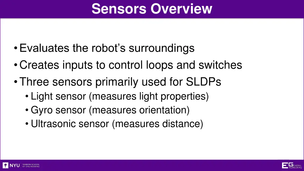 sensors overview