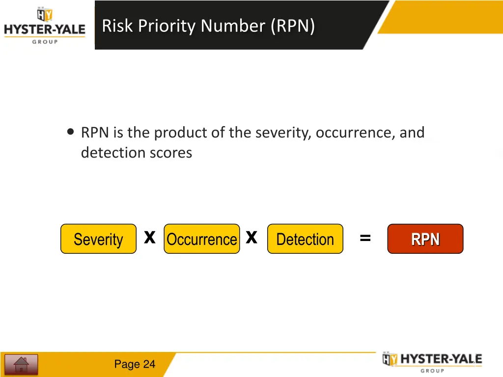 risk priority number rpn