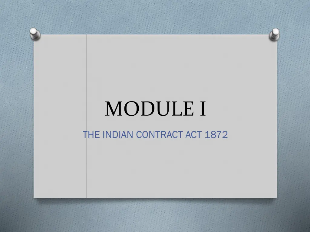 module i