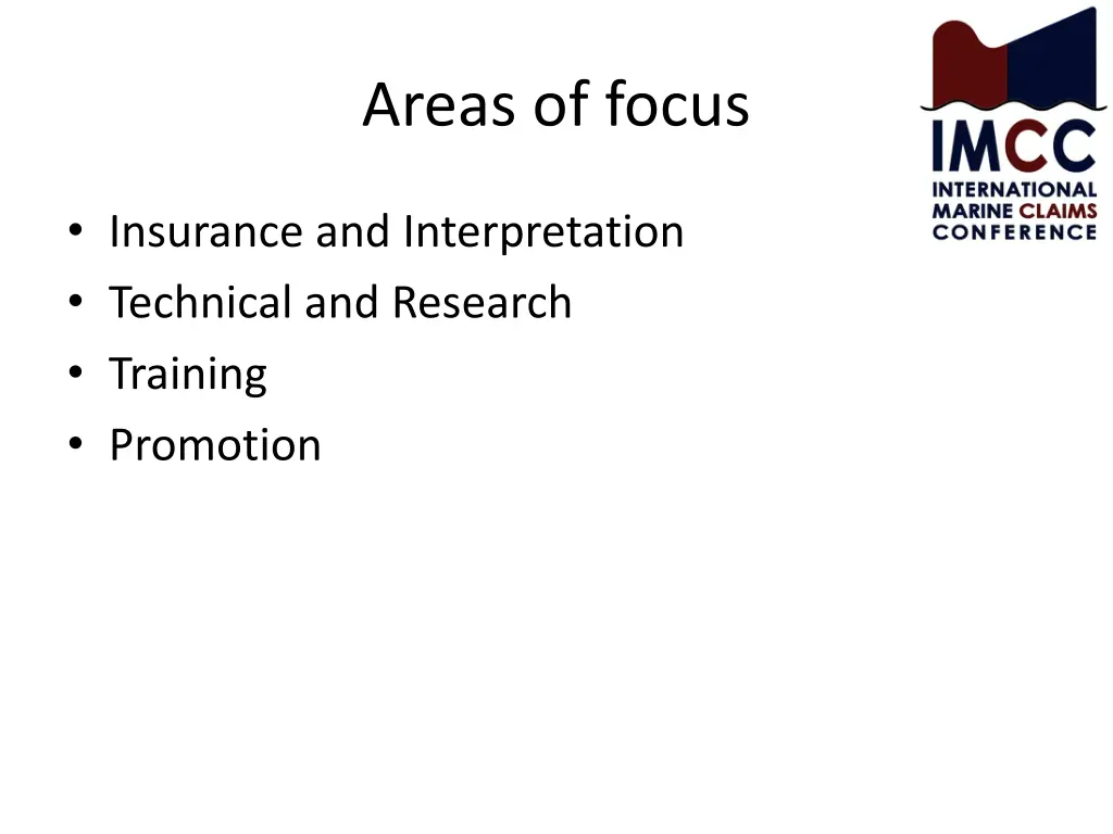 areas of focus