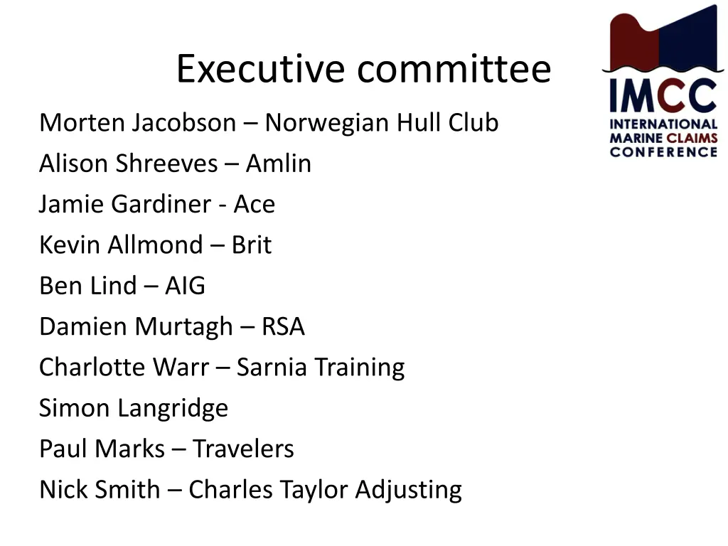 executive committee