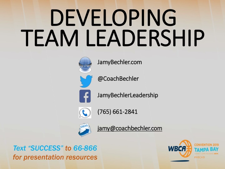 developing developing team leadership team