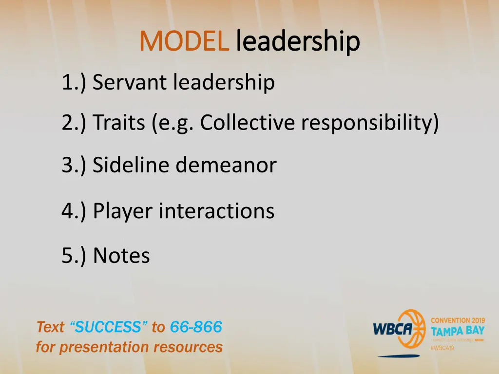 model model leadership leadership