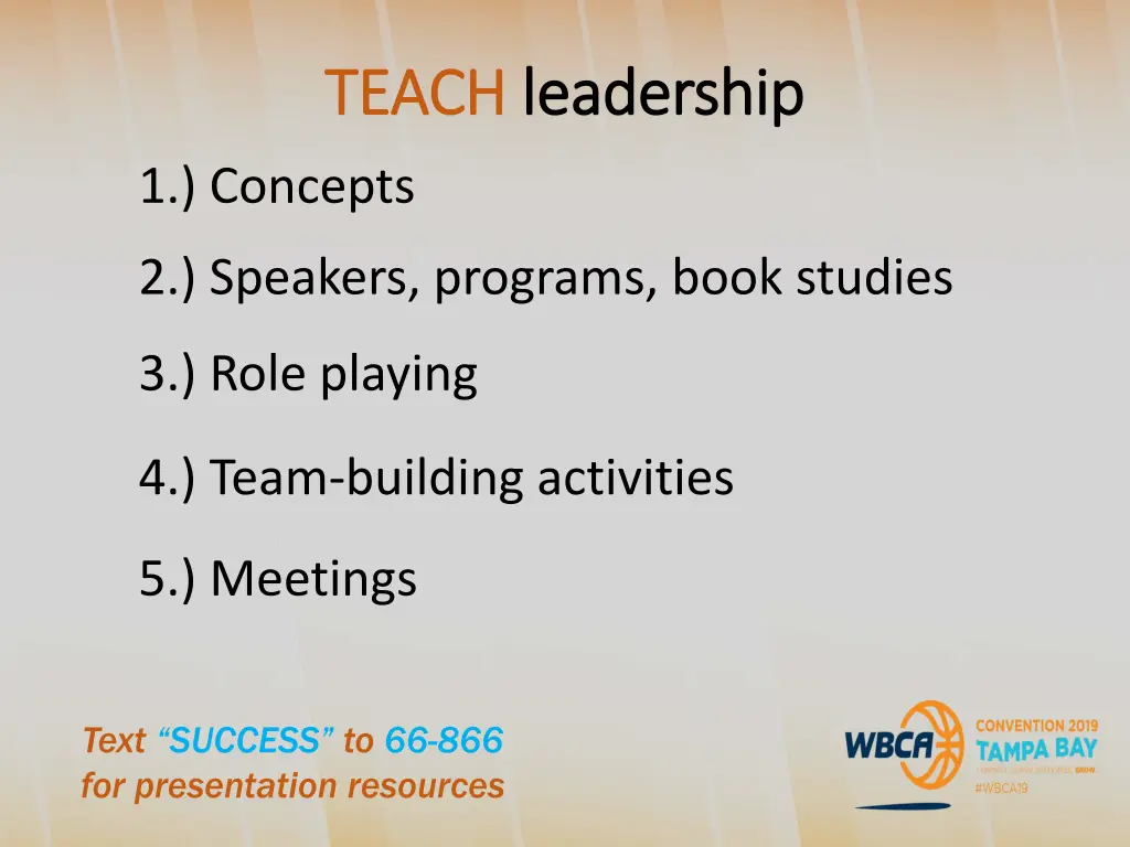 teach teach leadership leadership