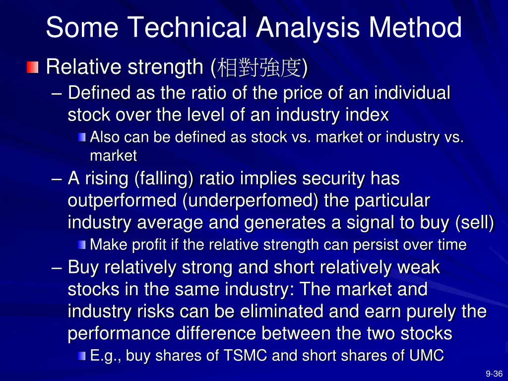 some technical analysis method 3