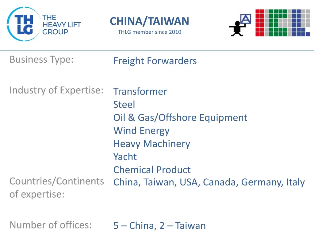 china taiwan thlg member since 2010 1