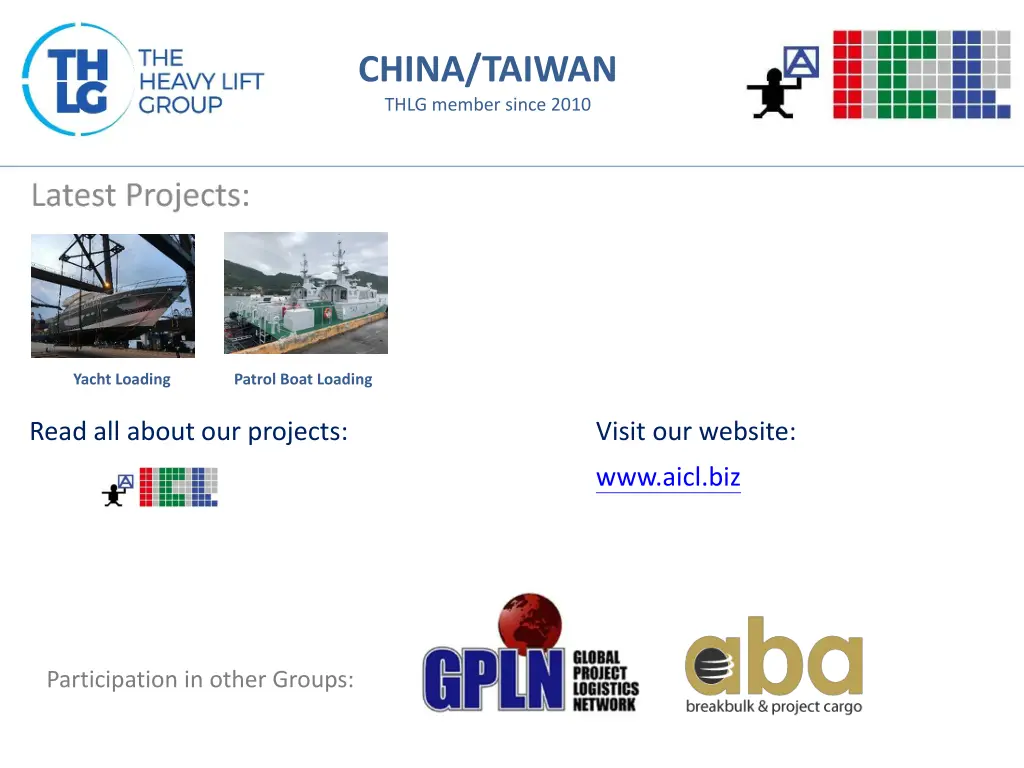 china taiwan thlg member since 2010 4