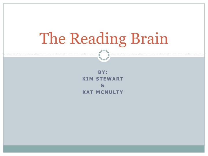 the reading brain