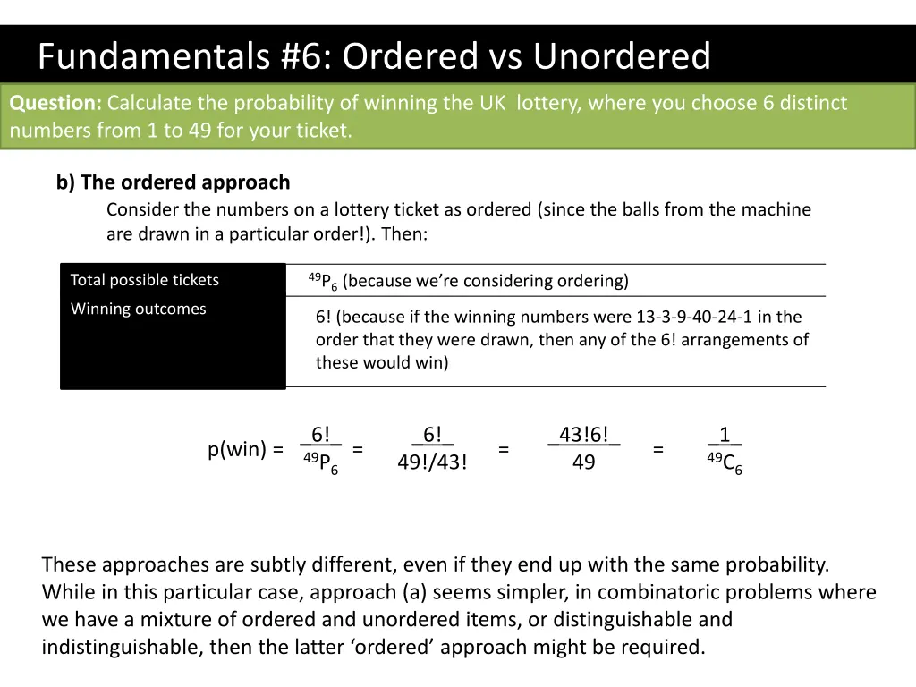 fundamentals 6 ordered vs unordered 1