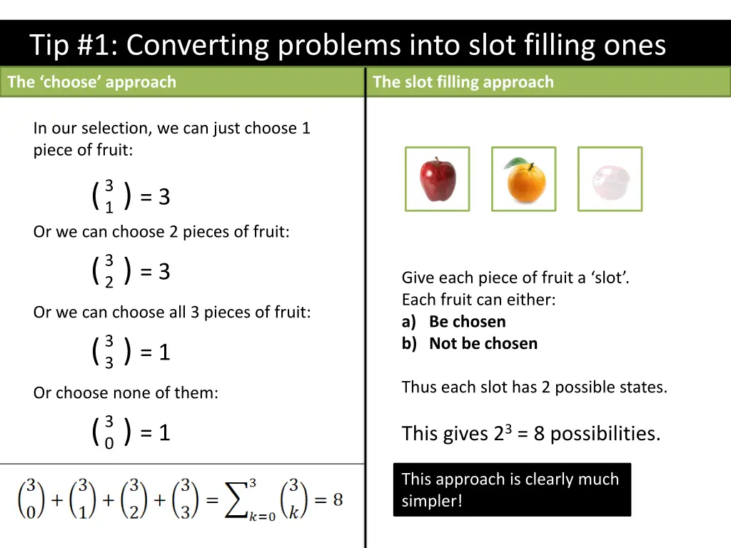 tip 1 converting problems into slot filling ones 1