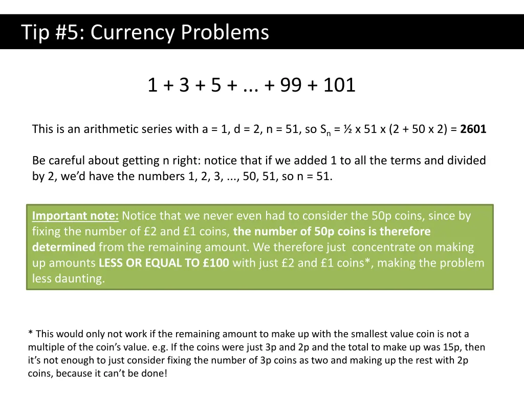 tip 5 currency problems 2