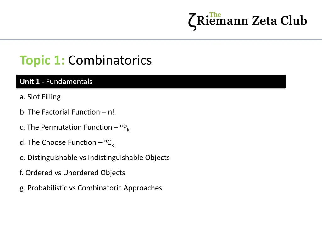 topic 1 combinatorics 1