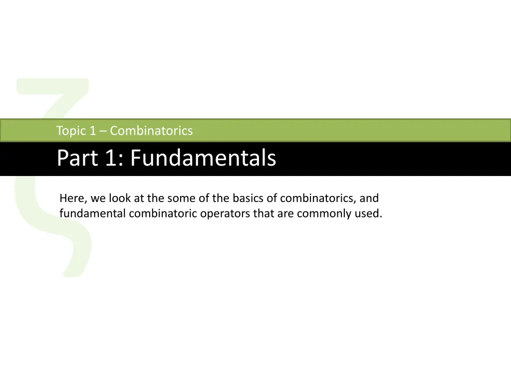 topic 1 combinatorics 4