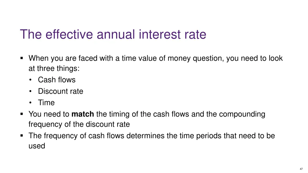 the effective annual interest rate 3