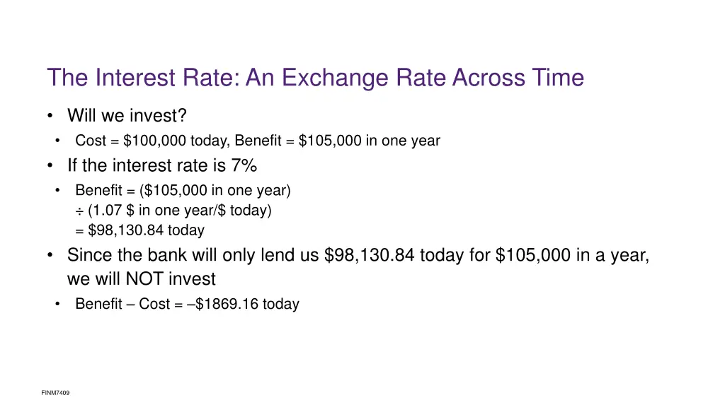 the interest rate an exchange rate across time 2