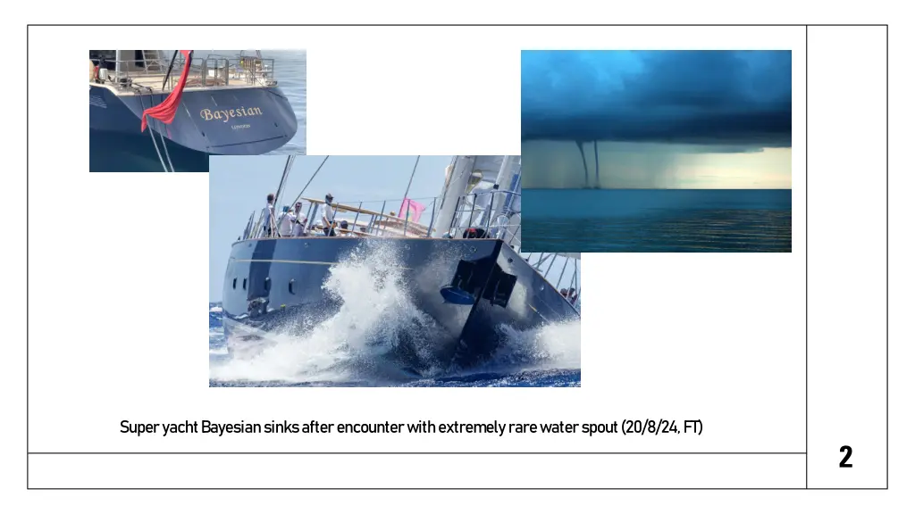 super yacht bayesian sinks after encounter with