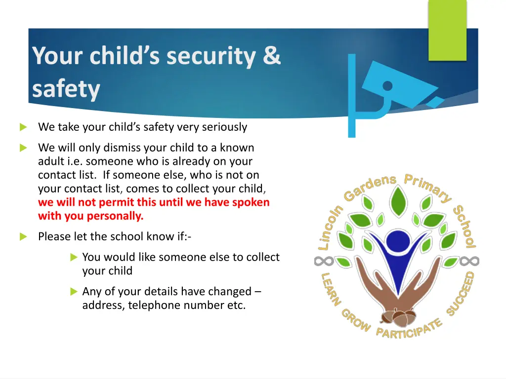 your child s security safety