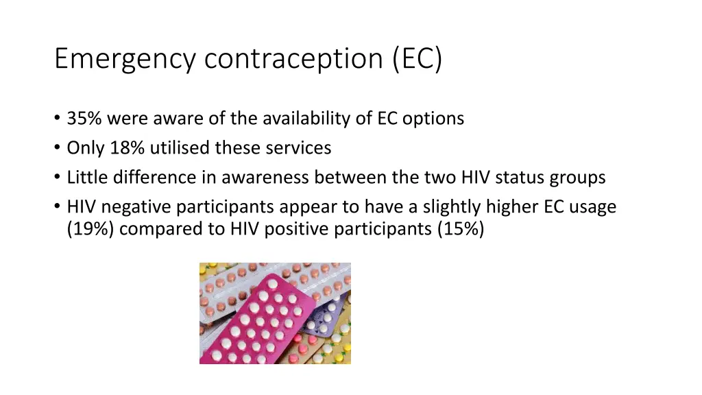 emergency contraception ec