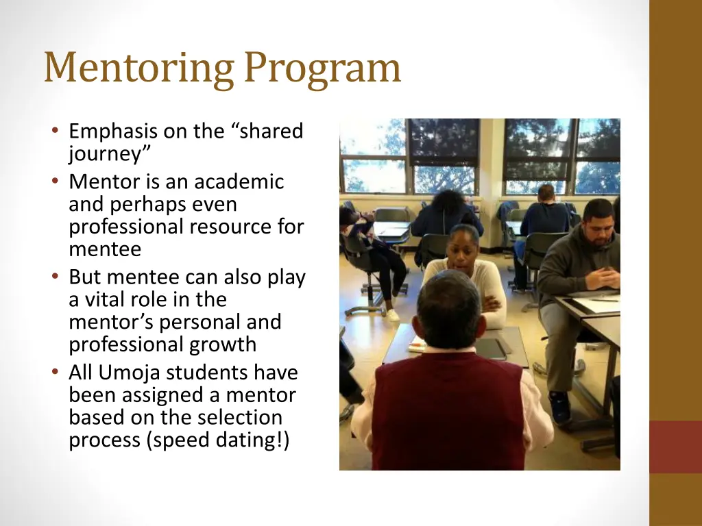 mentoring program