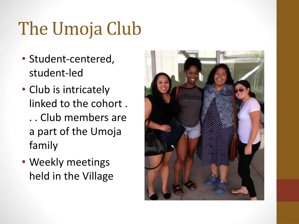 the umoja club