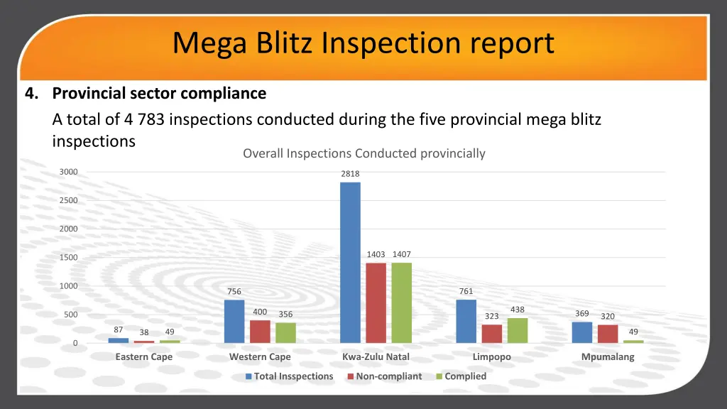 mega blitz inspection report 3