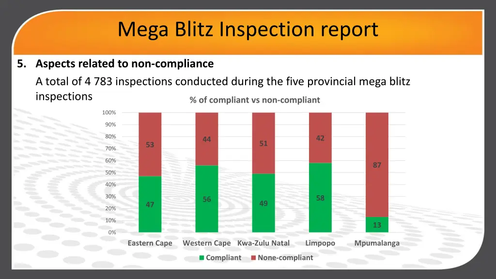 mega blitz inspection report 4