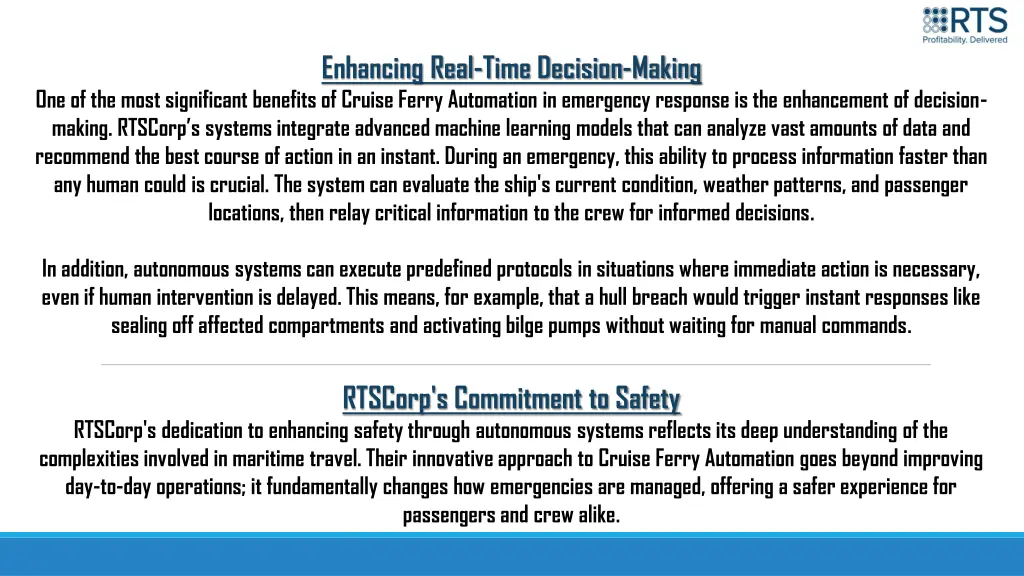 enhancing real time decision making