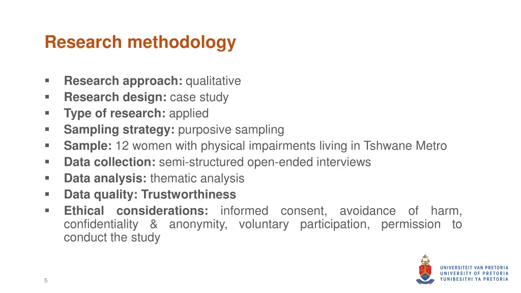 research methodology