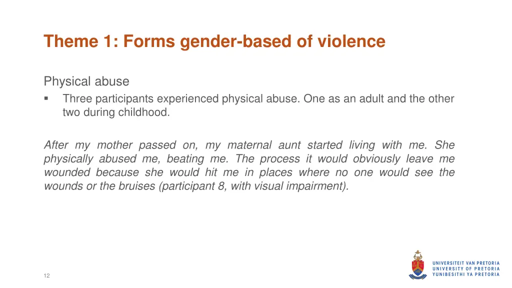 theme 1 forms gender based of violence 1