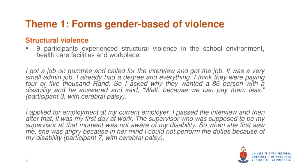 theme 1 forms gender based of violence