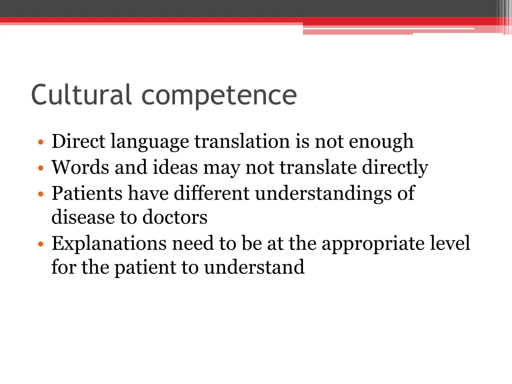 cultural competence