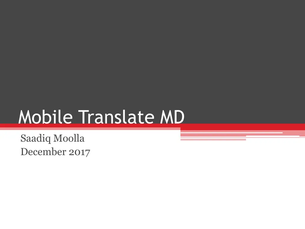 mobile translate md saadiq moolla december 2017