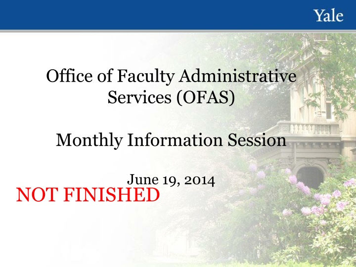 office of faculty administrative services ofas