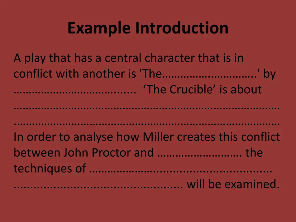 example introduction 1