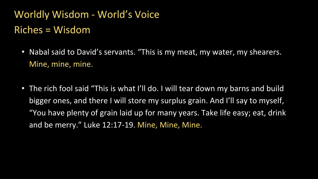 worldly wisdom world s voice riches wisdom