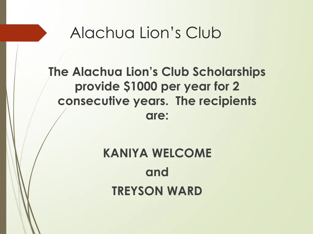 alachua lion s club