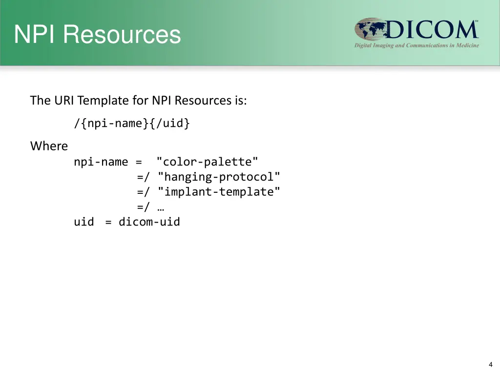 npi resources