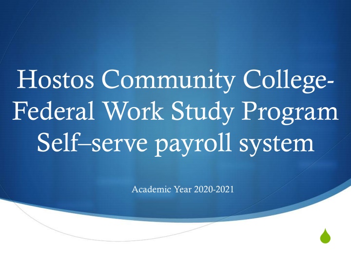 hostos community college federal work study