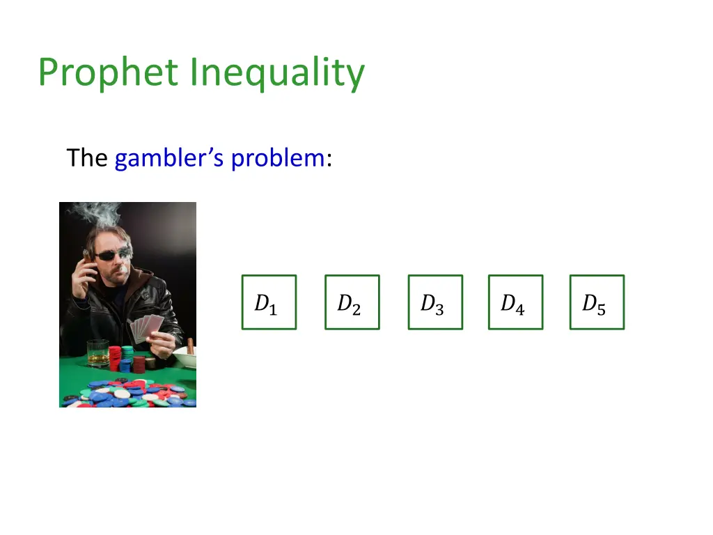 prophet inequality 1