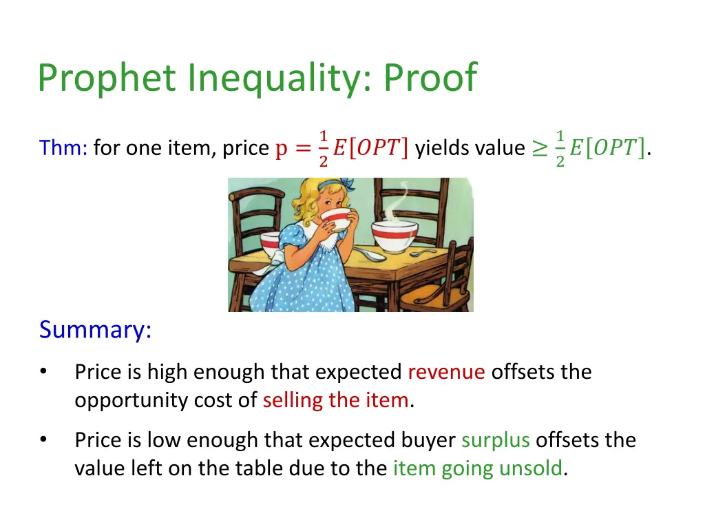 prophet inequality proof 1