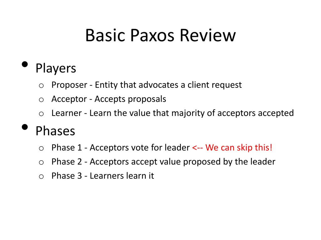 basic paxos review