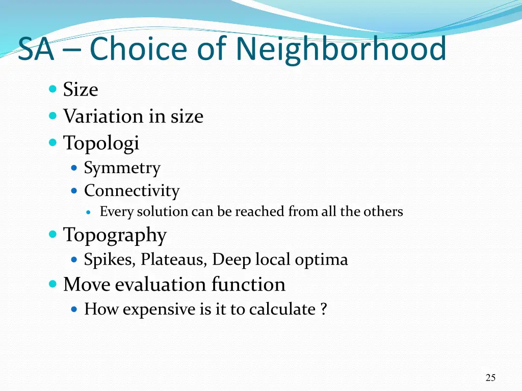 sa choice of neighborhood