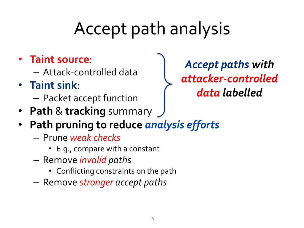 accept path analysis