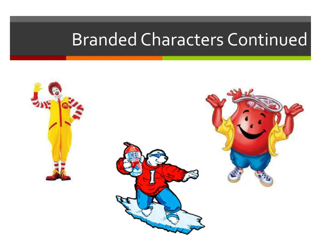 branded characters continued