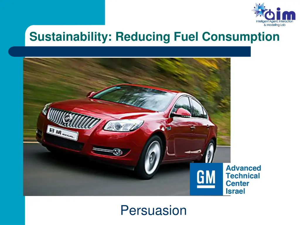 sustainability reducing fuel consumption