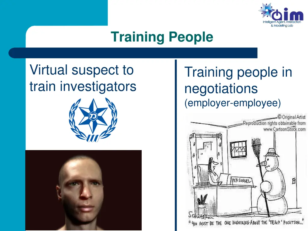 training people