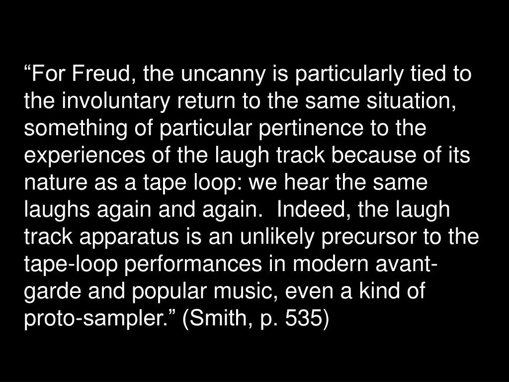 for freud the uncanny is particularly tied