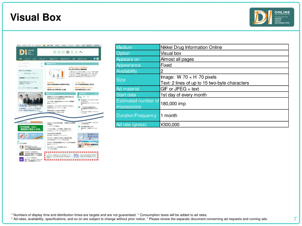 visual box